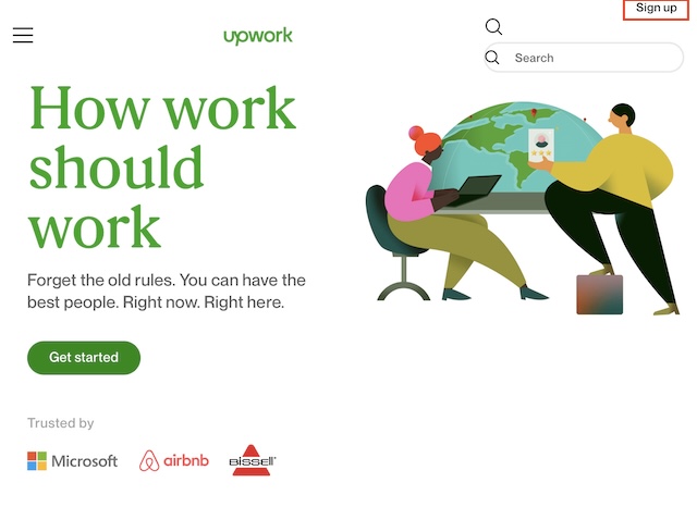 upwork(アップワーク)の始め方!支払いの受け取り方法は銀行口座がお得